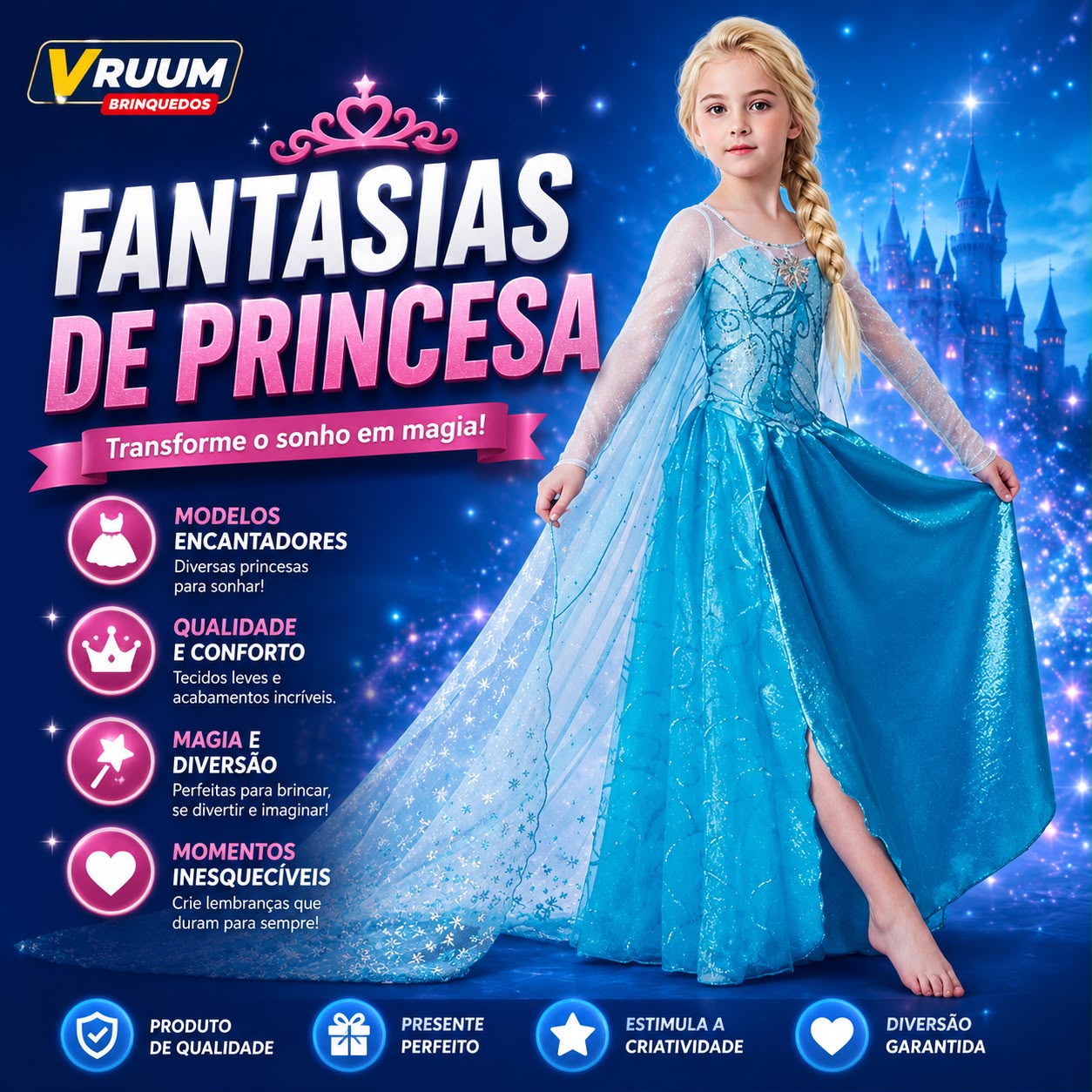 Fantasias de Princesas