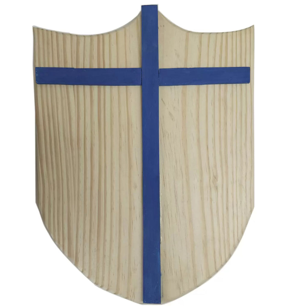 KIT ESPADA E ESCUDO DE MADEIRA MEDIEVAL BRINQUEDO WALDORF