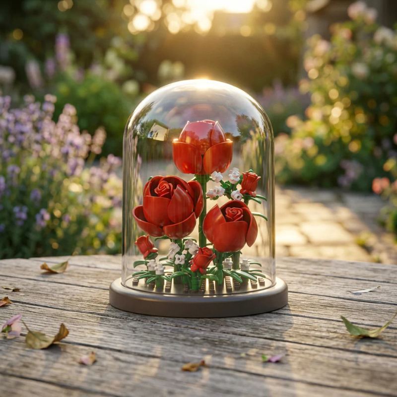 Redoma de Rosas | 151PCS