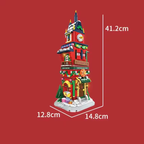 Torre do Relógio de Natal | 1084PCS