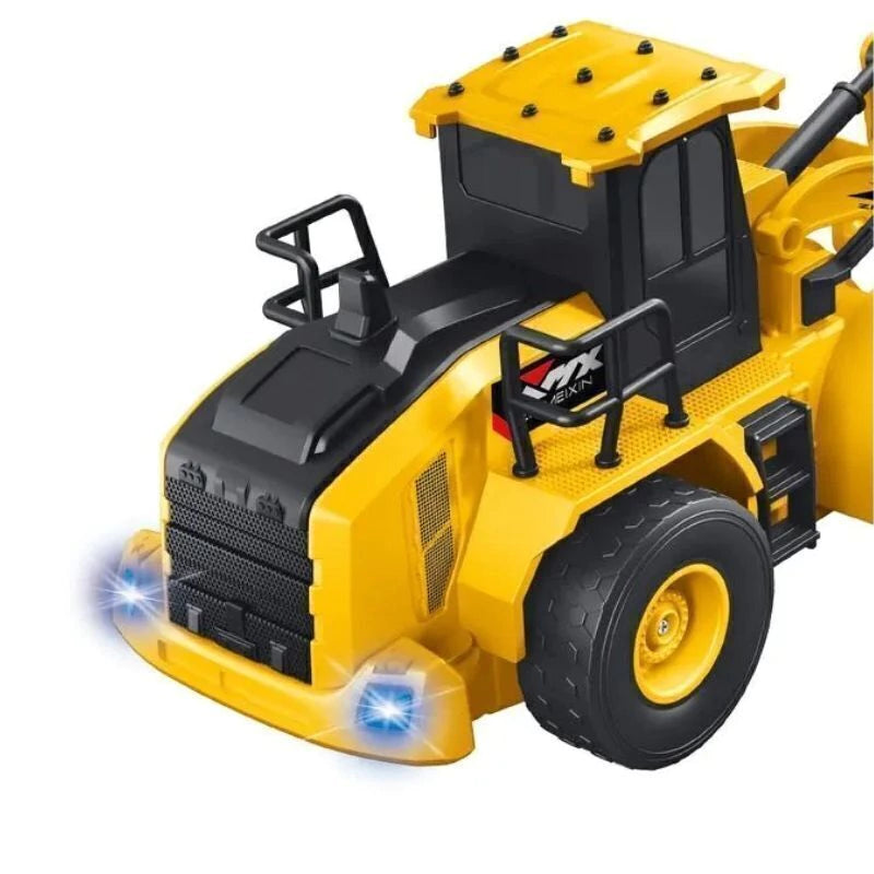 Trator Construção Controle Remoto 6 Funções Pá Móvel Multikids BR2310