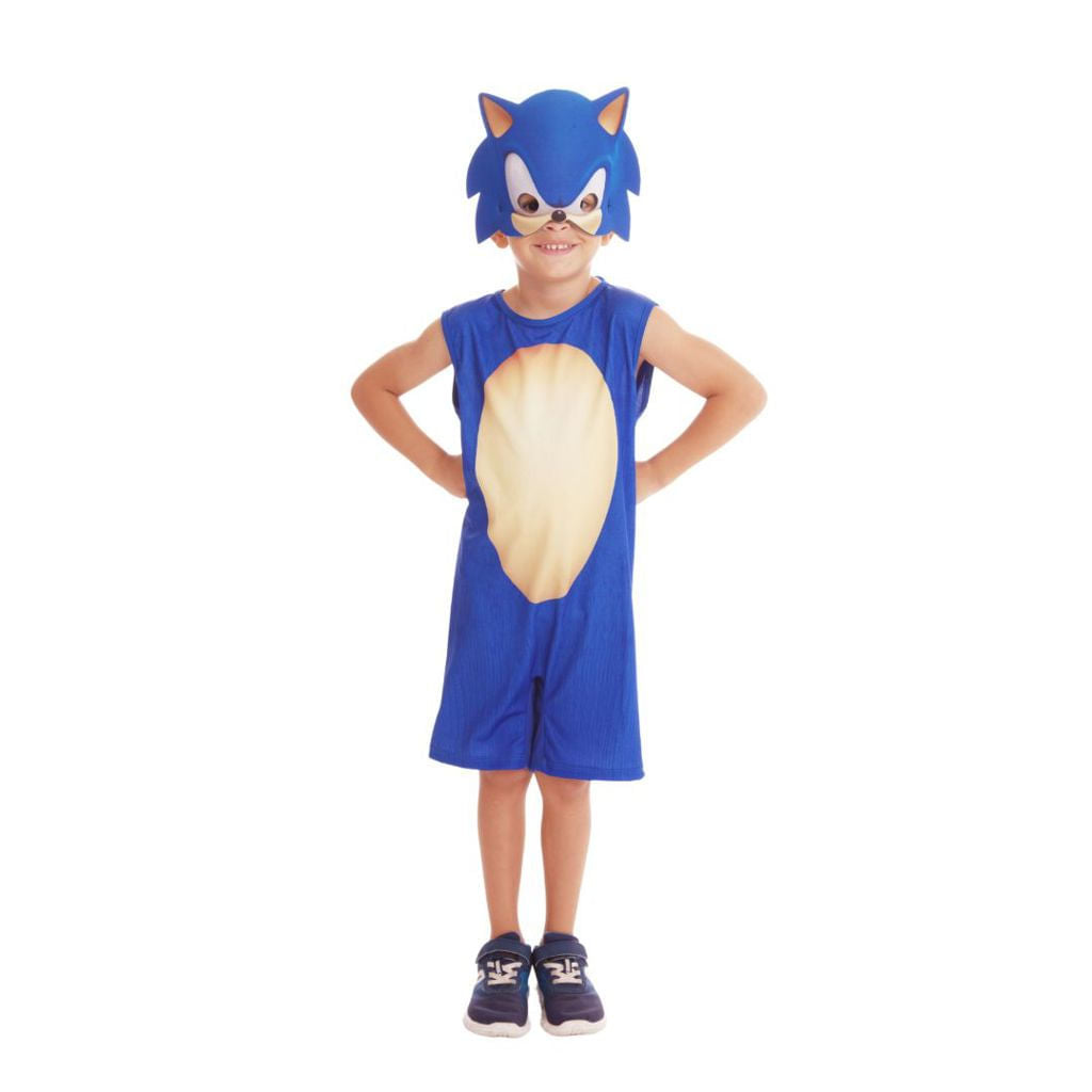 Fantasia Infantil - Tam M - Sonic - Básica - Novabrink