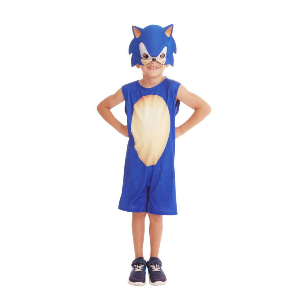 Fantasia Infantil - Tam M - Sonic - Básica - Novabrink