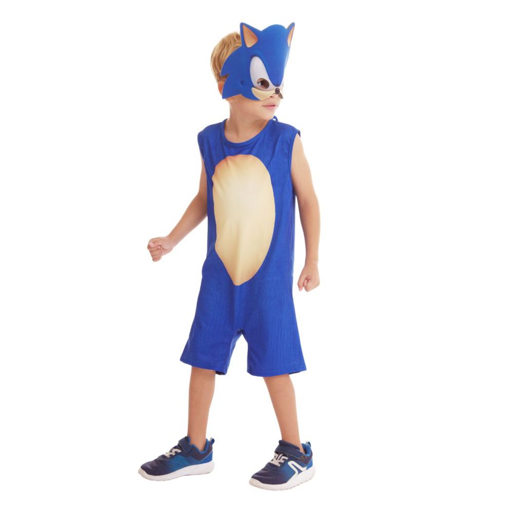 Fantasia Infantil - Tam M - Sonic - Básica - Novabrink