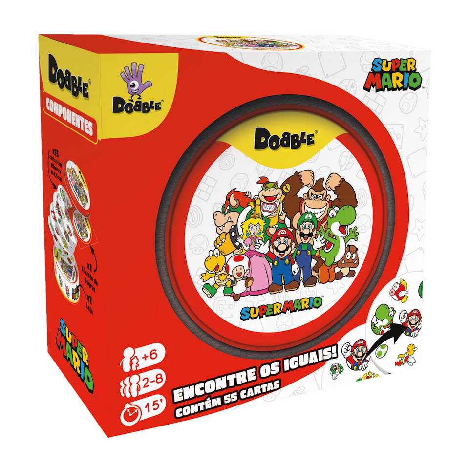 Jogo Dobble Super Mario - Galapagos